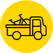 Bike Transportation Pre/Post Stage icon