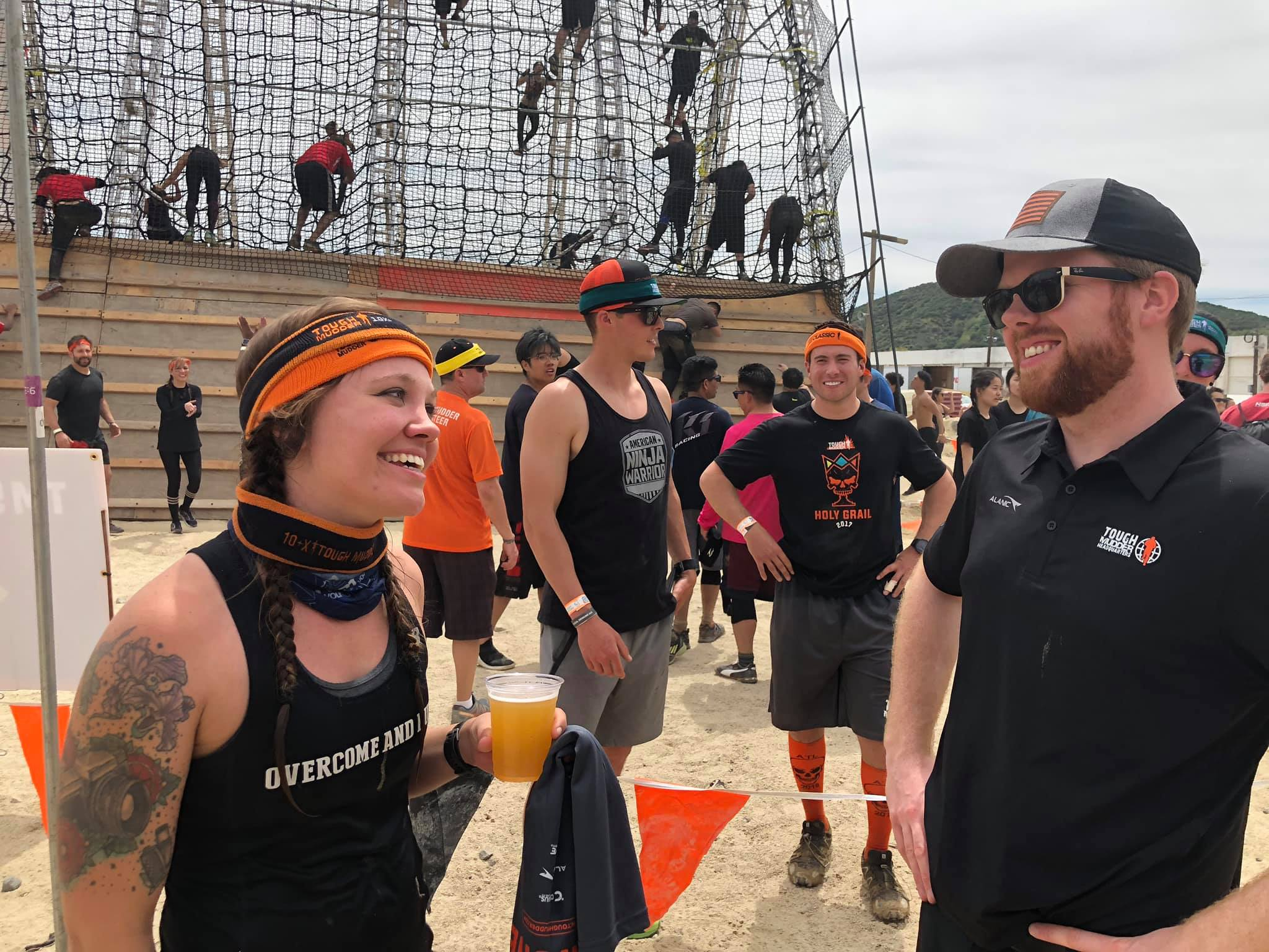 Kyle talking to participants