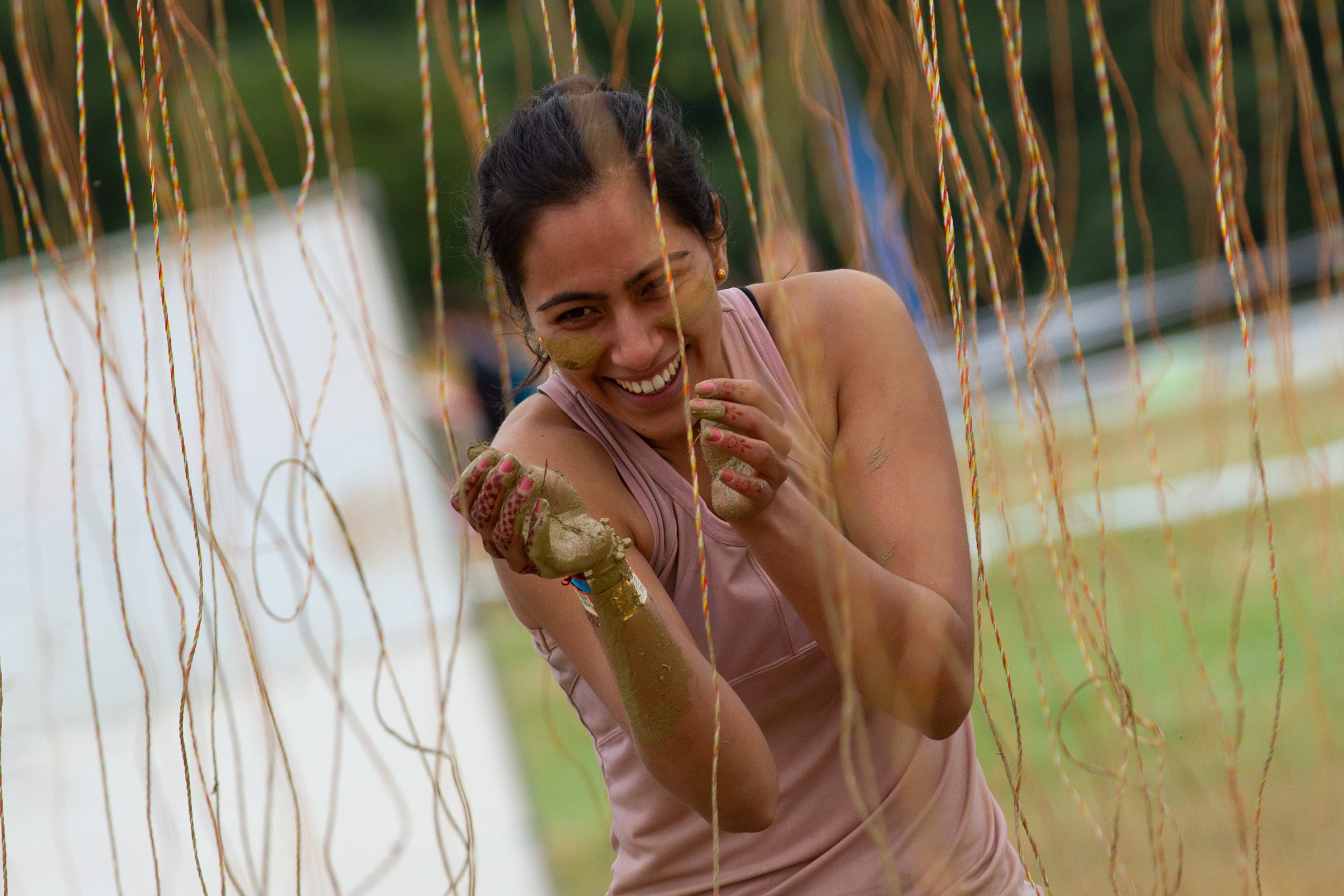 woman obstacle london